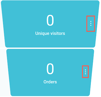 sales page menu.