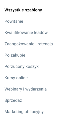 wybierz kategorię.