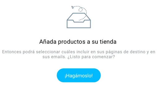 Añadir productos a su tienda.