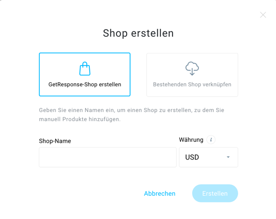 Shops und Produkre