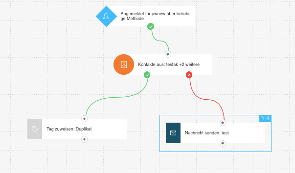 Eigenschaften Listenfilter Duplikate.