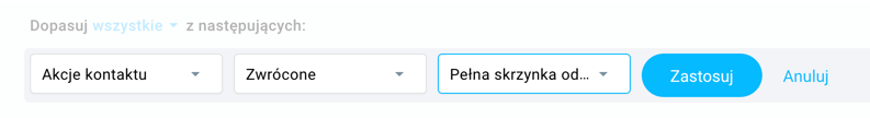 filtr pełna skrzynka