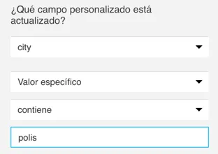 Campo city actualizado - contiene sufijo polis.