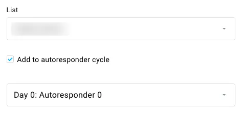 add to autoresponder cycle setting.