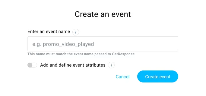 Create event