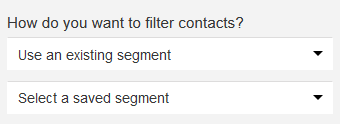 saved dynamic segments.