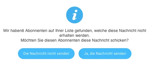 Hinweis für neuen Autoresponder, wenn Kontakte den Tag im Cycle bereits überschritten haben.