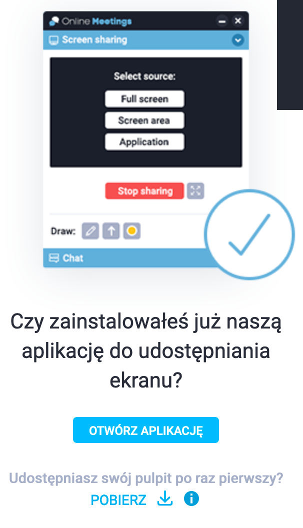 Pobierz aplikację.