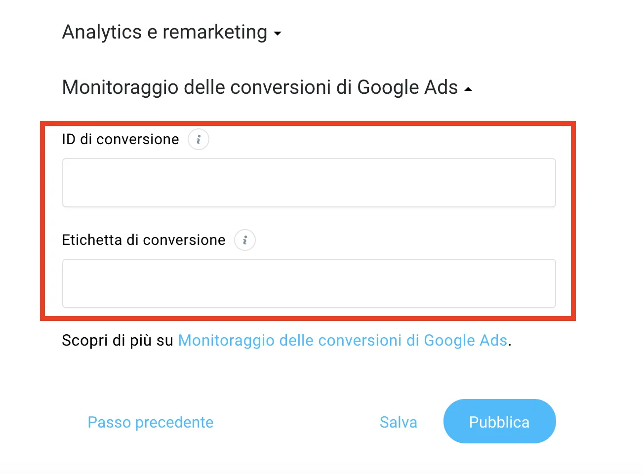 adwords tracking