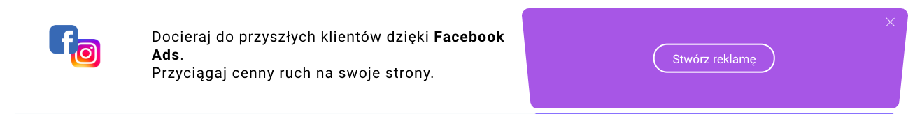 Stwórz reklamę w lejku.