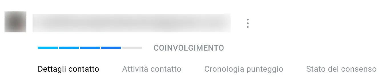 Dettagli contatto