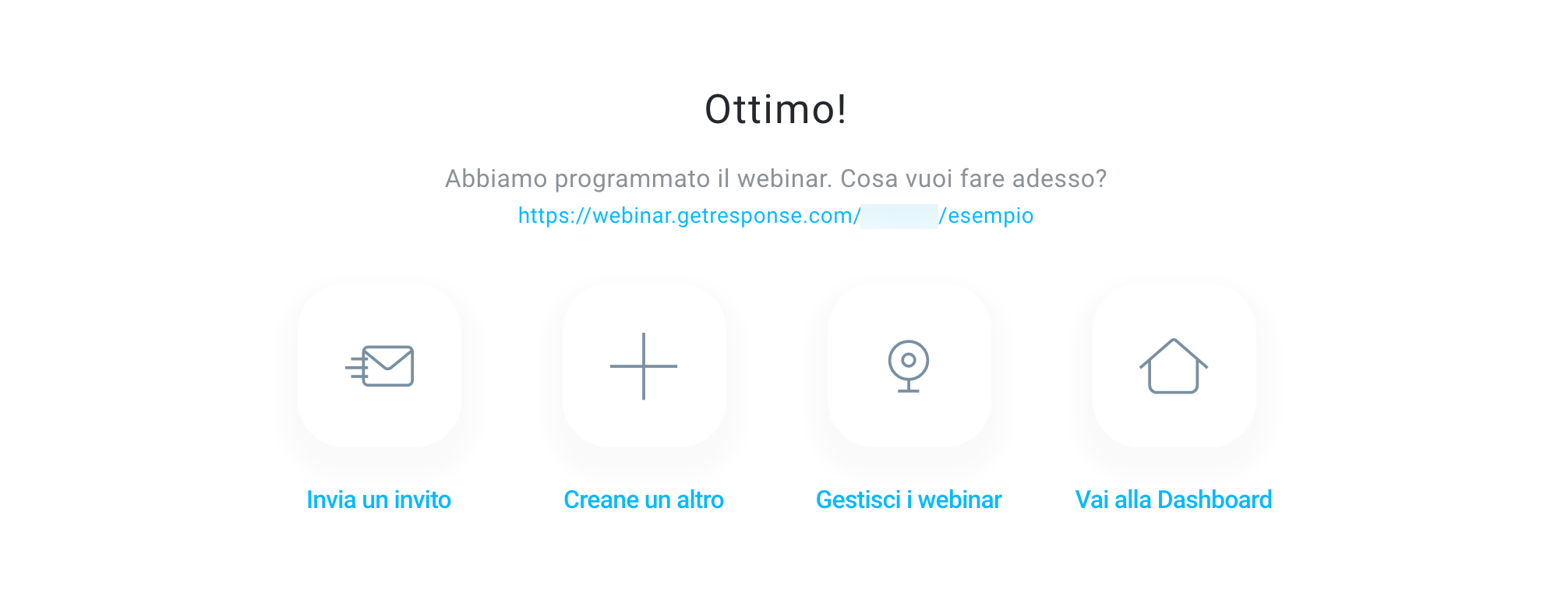Webinar creato
