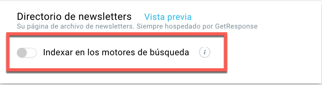 indexar en los motores de búsqueda