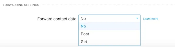 legacy form data forward