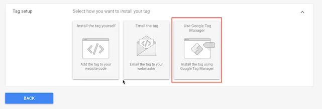 usar o Google Tag Manager