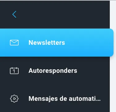 informes de newsletter o autoresponder