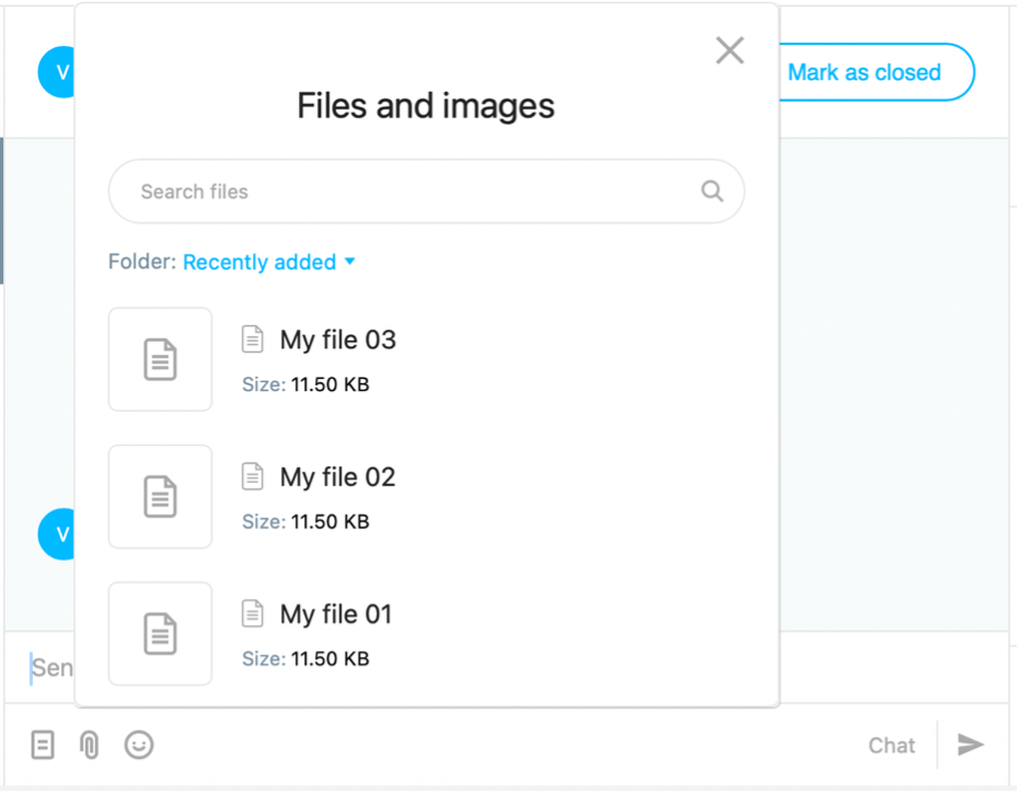 Files and images window shown.
