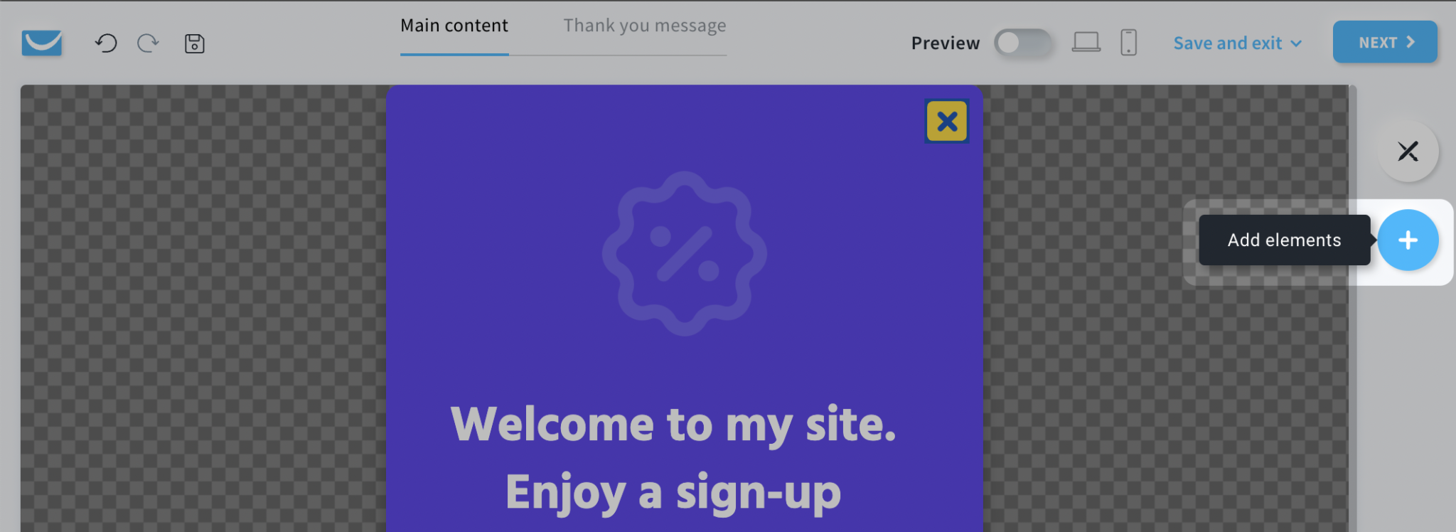 How to add social media icons to my form and popup?