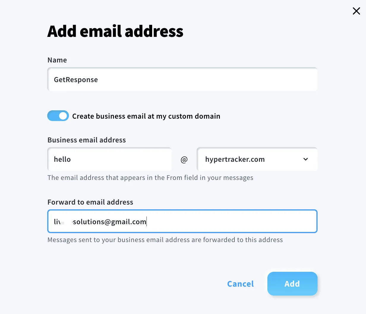 how to make custom email domain reddit