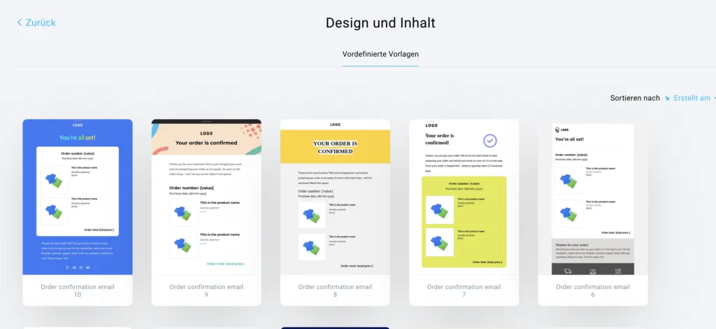 Design und Inhalt