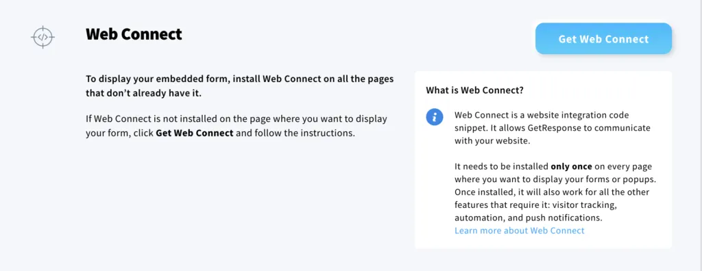 Get Web Connect