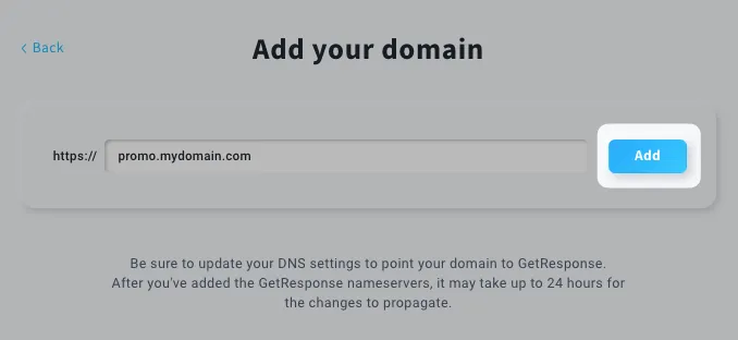 adding subdomain