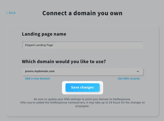 saving subdomain