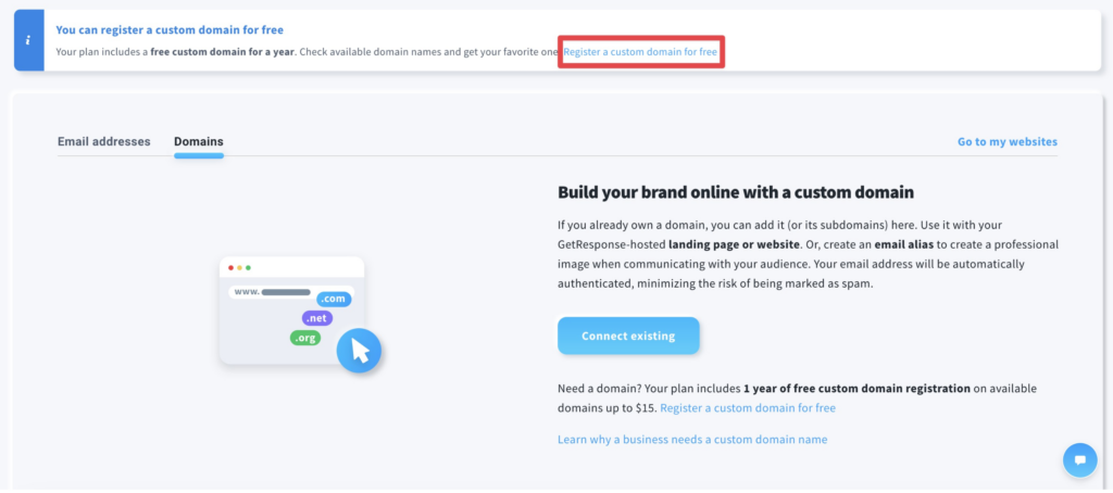 How to register a free custom domain?