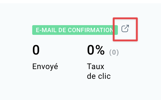 Prévisualiser l'e-mail de confirmation