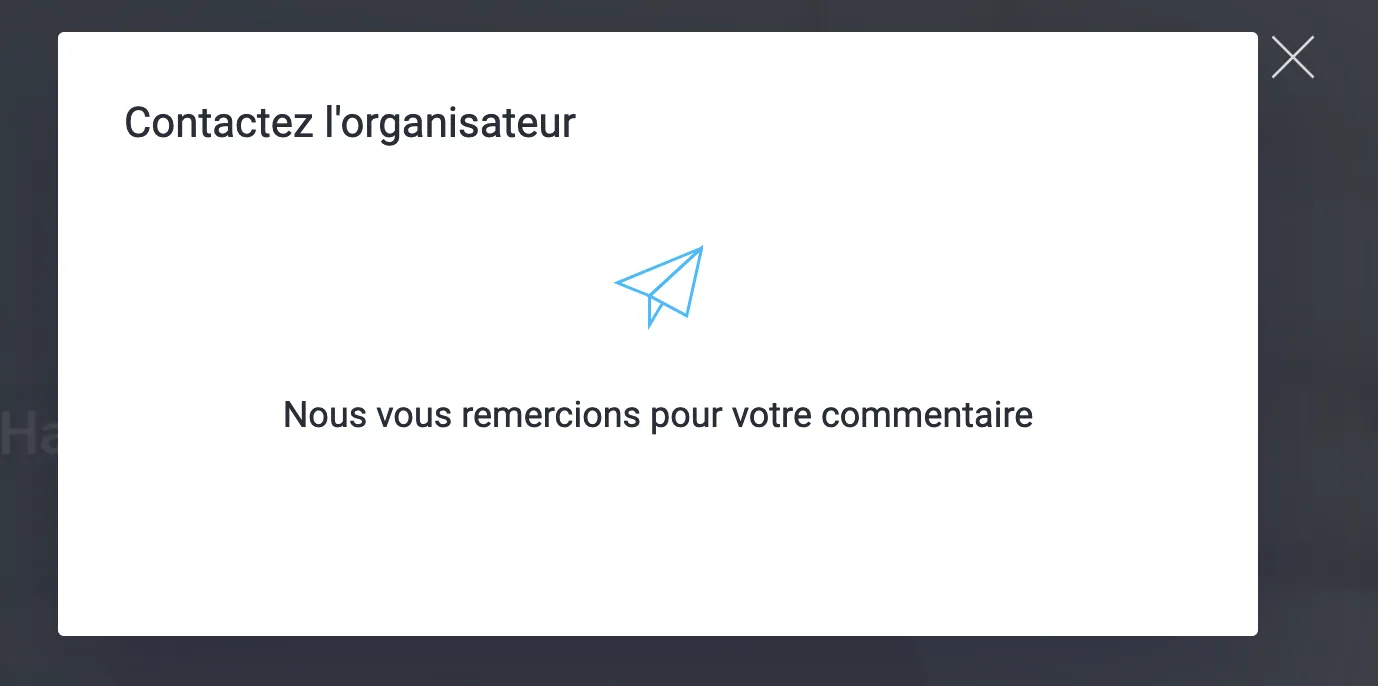 Une notification