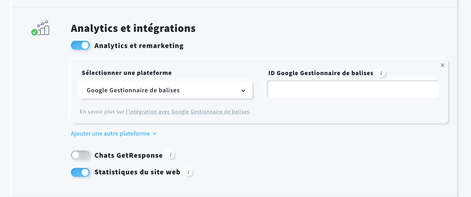 Google Gestionnaire de balises