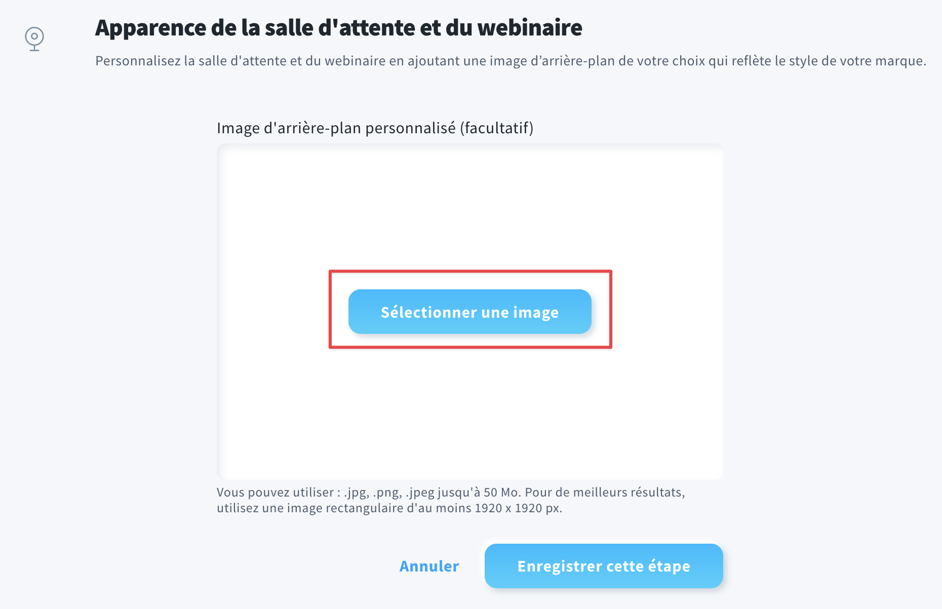 Sélectionnez une image