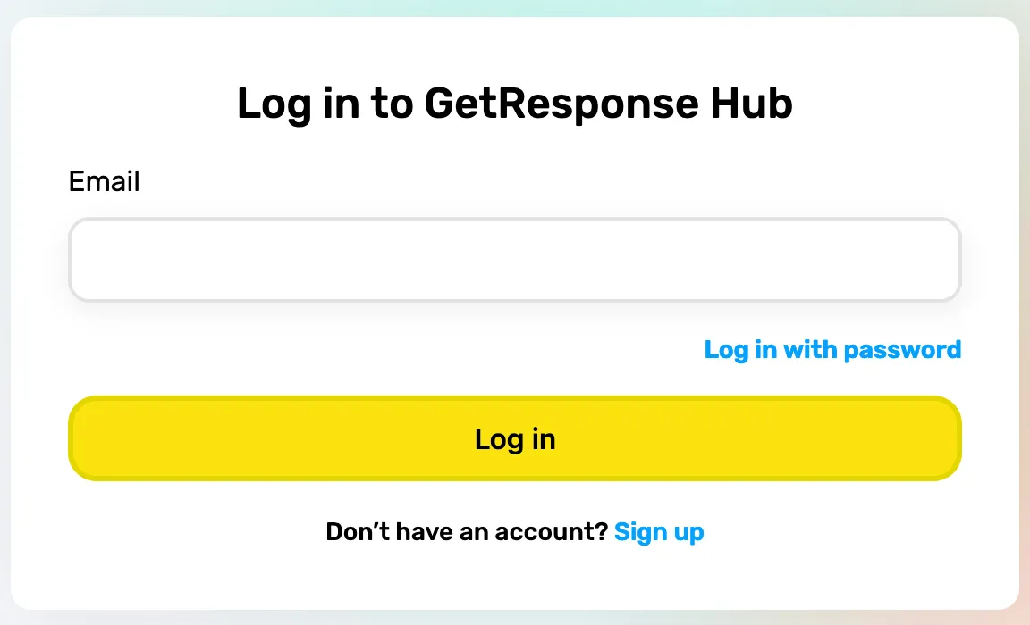 login to hub