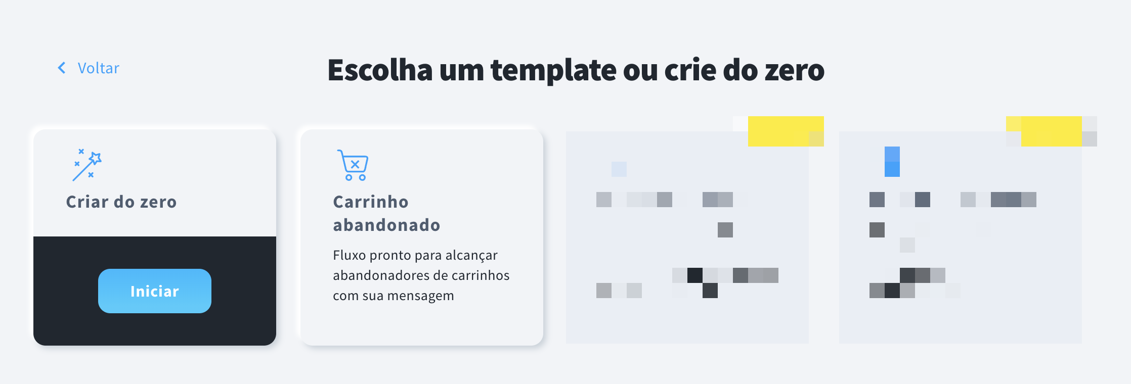 criar do zero