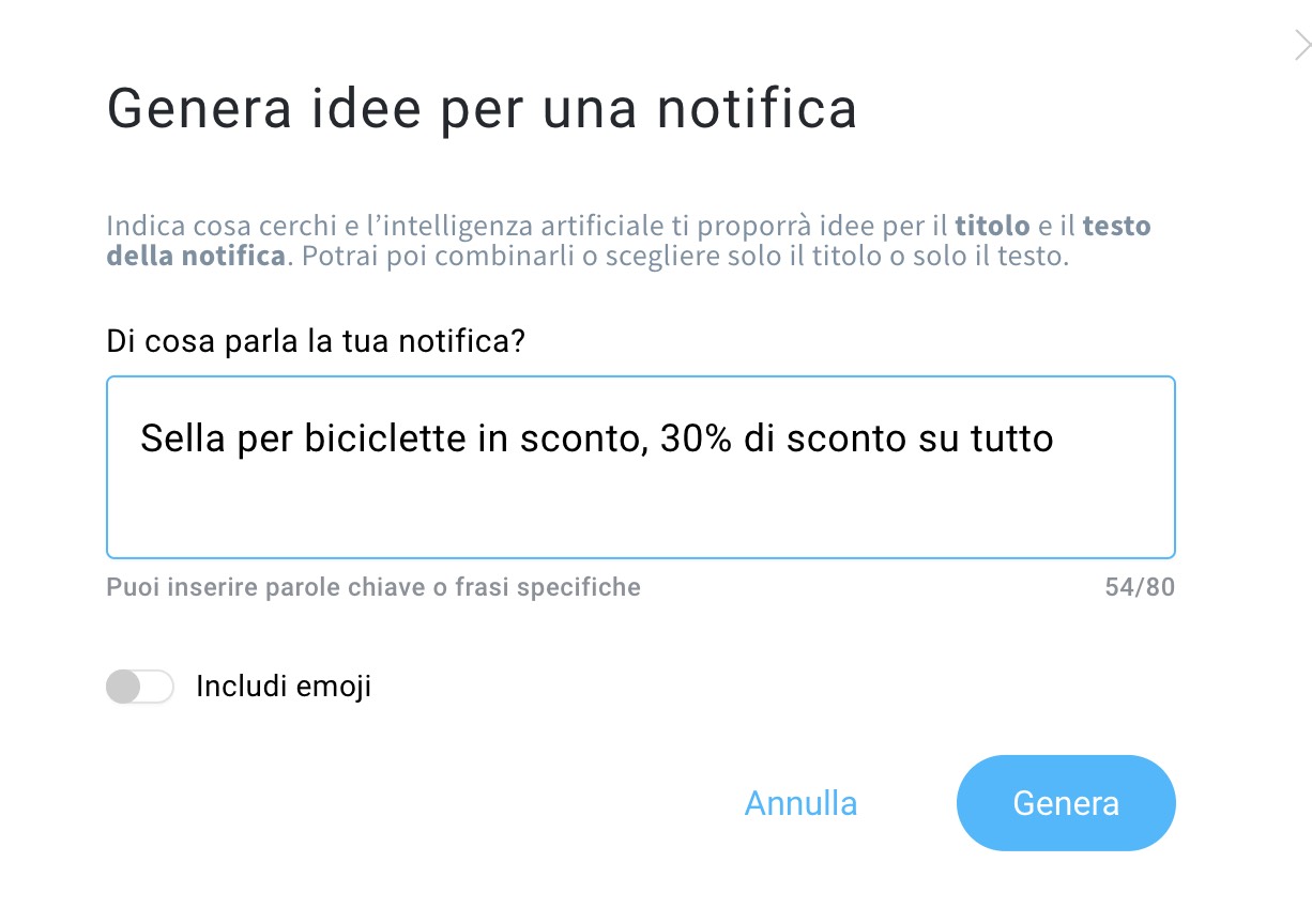 Notifiche Web push con AI: di cosa si tratta