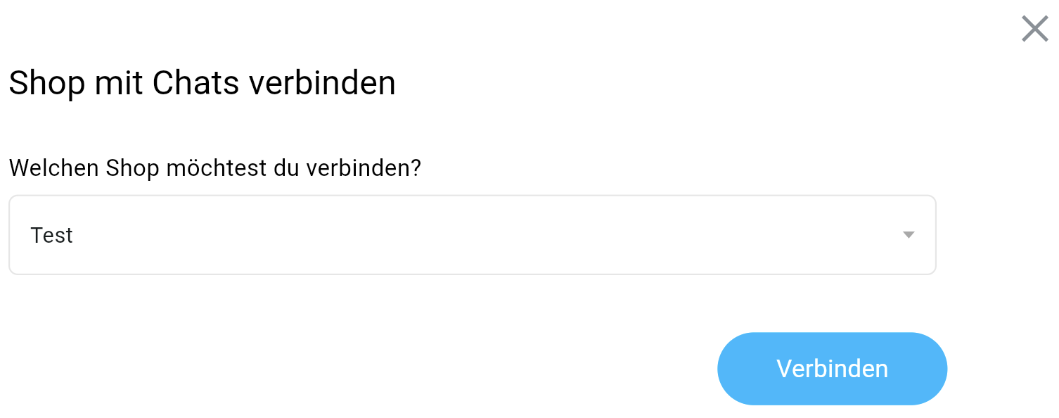 Produkteinstellungen in GetResponse‑Chats