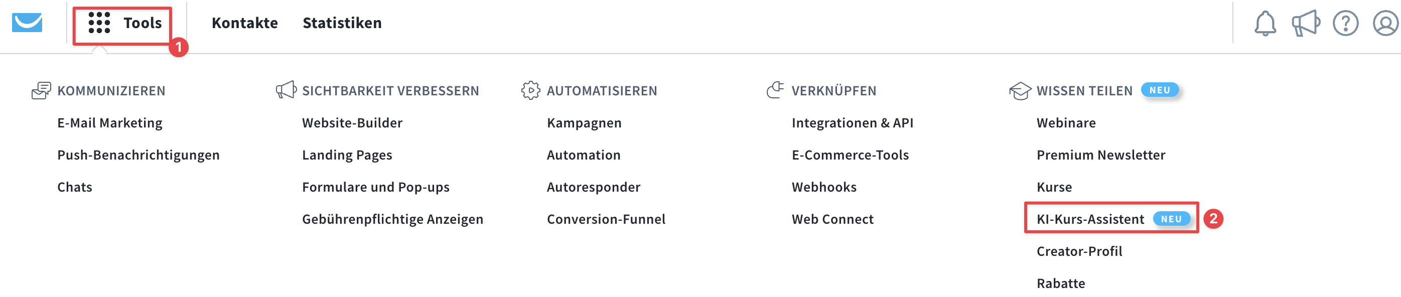 Tools > KI‑Kurs‑Assistent