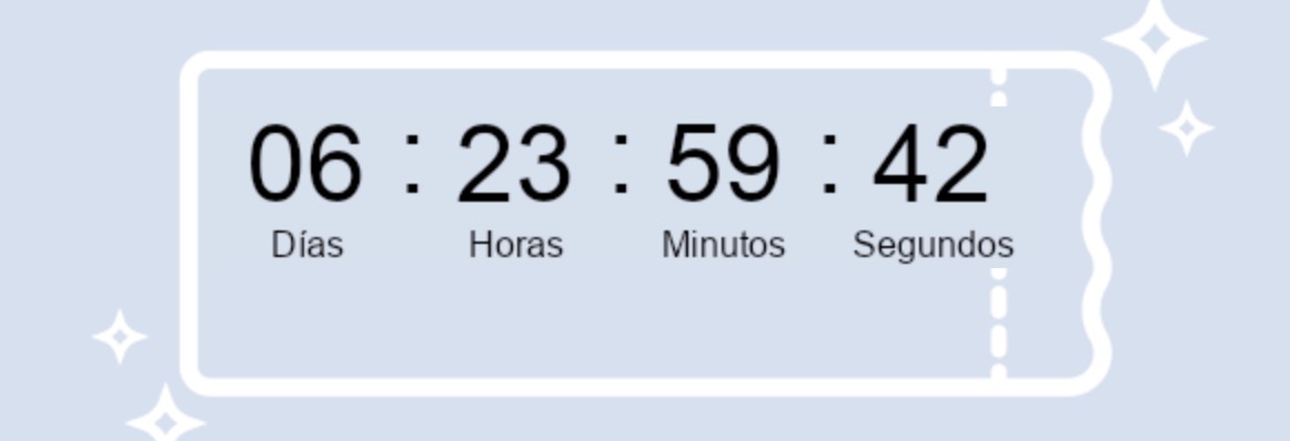 Ejemplo de temporizador con etiquetas en español