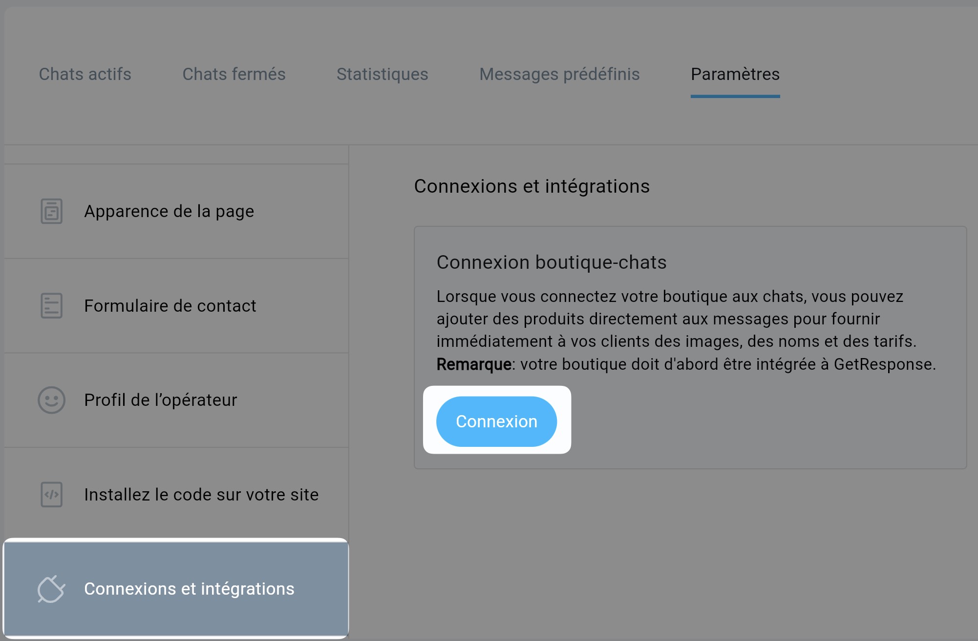 Comment connecter un magasin aux discussions en ligne