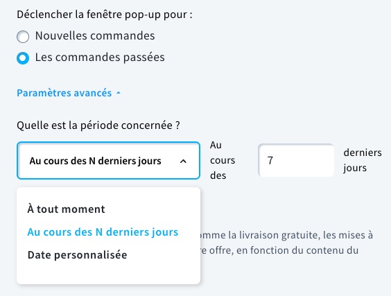 délai de commande