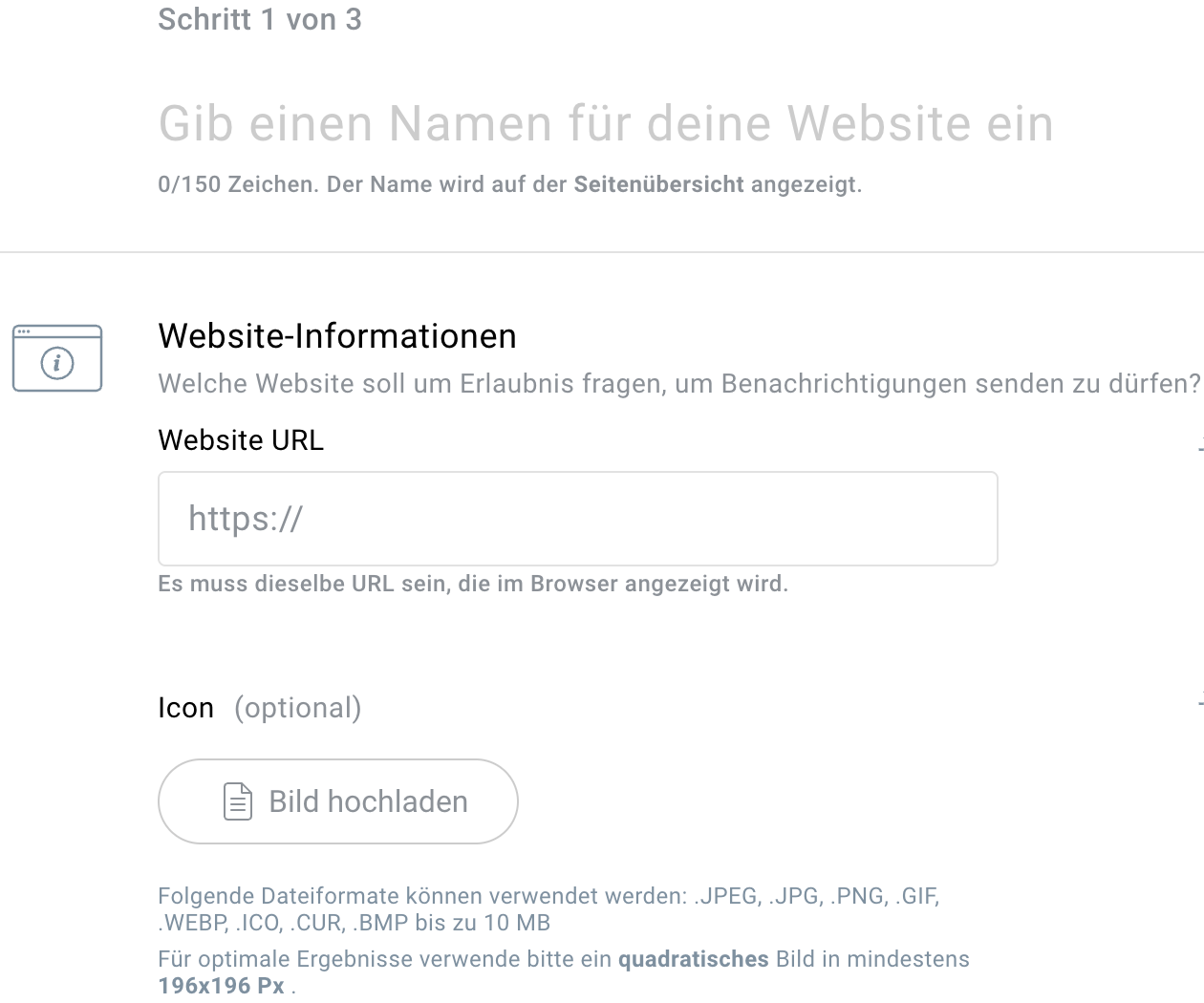 Erstellung einer Push-Benachrichtigung