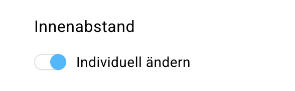 Schalter zum Aktivieren der Anzeige des vorherigen Preises