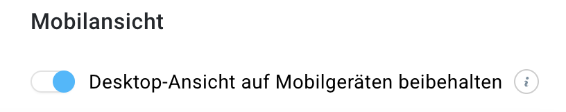 Bereich für die mobile Ansicht des Blocks Erwogene Produkte