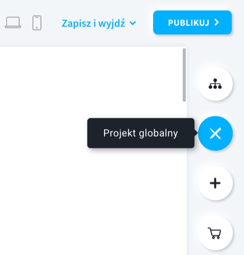 Globalny projekt strony internetowej
