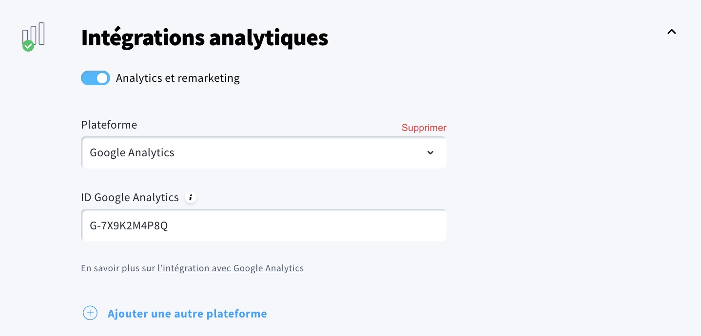 Intégrations analytiques.