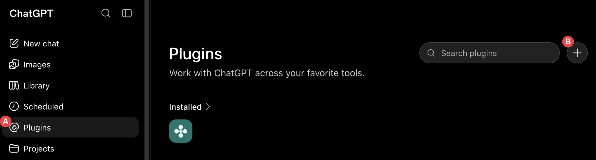 Adding plugins in ChatGPT