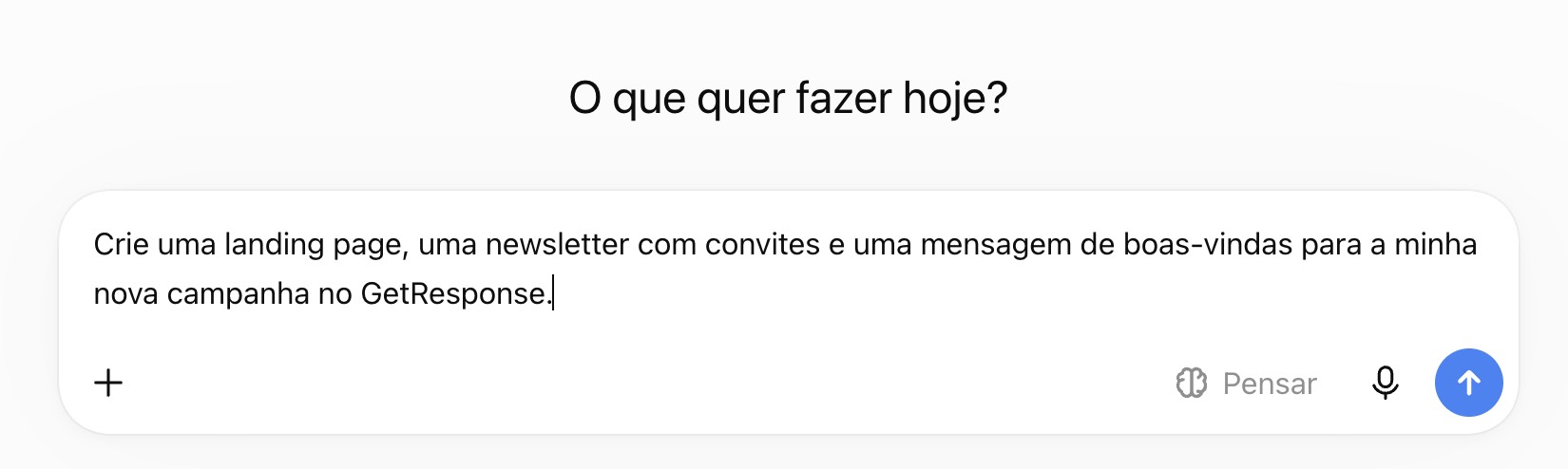 Exemplo de conversa com o ChatGPT