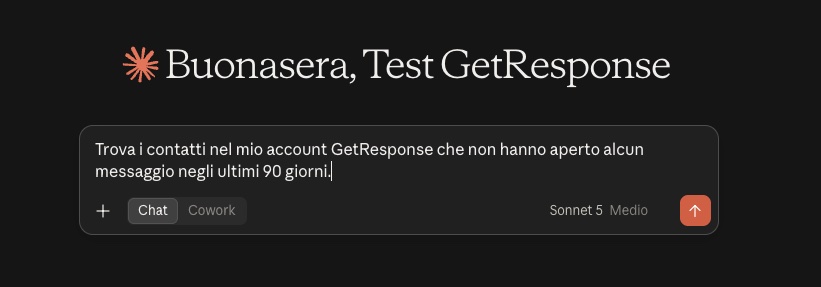 Esempio di conversazione con Claude