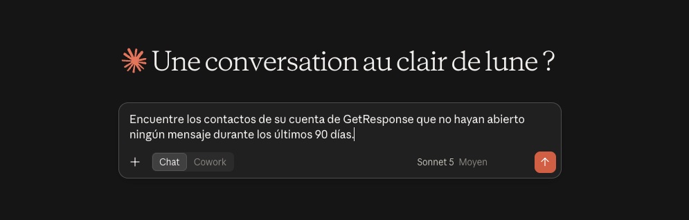 Exemple de conversation avec Claude