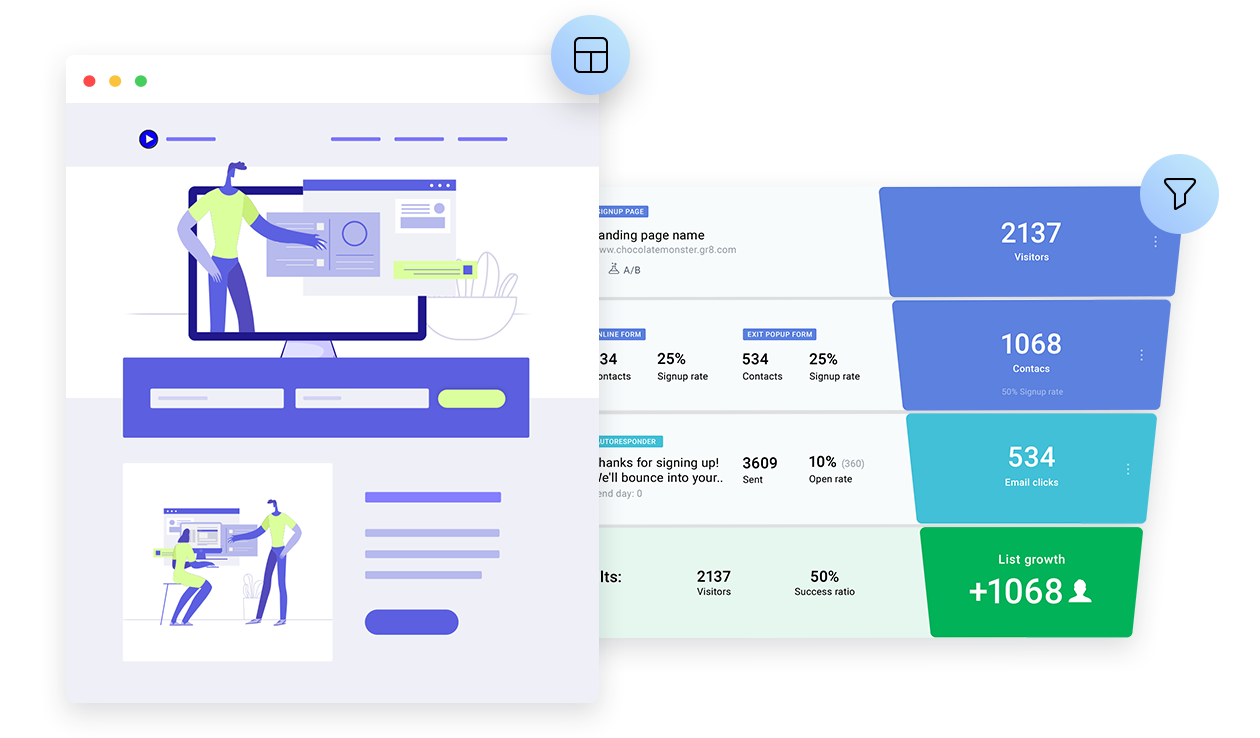 Webinar funnel for promoting and selling online sessions